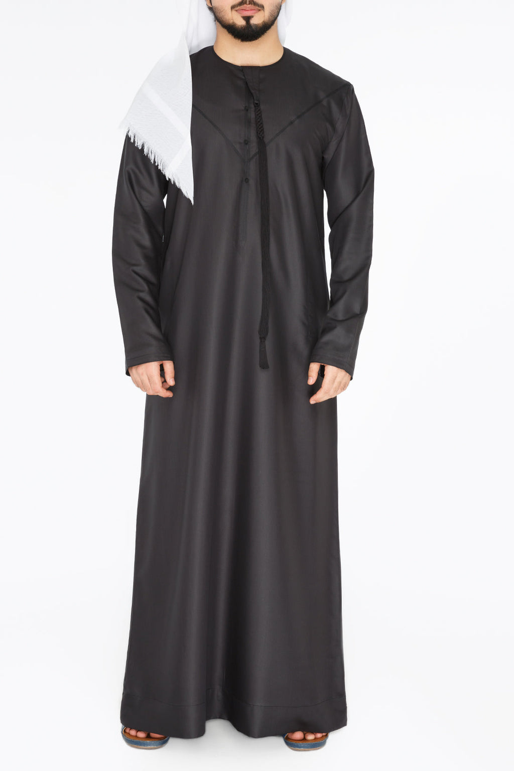 Casual Emirati Kandora Black